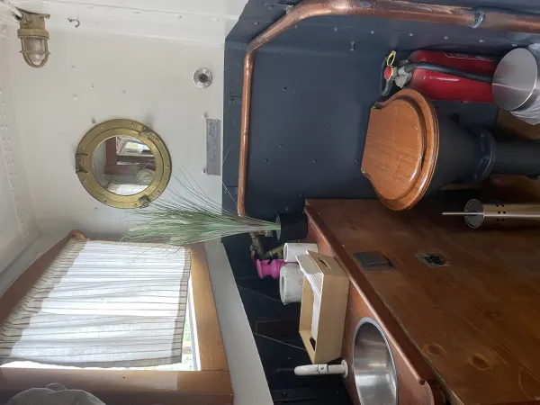 Historische Toilette auf der MS Sylvia